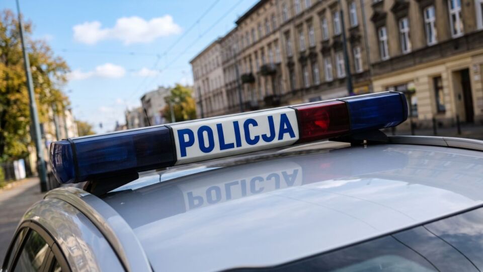 Kierowca bez koła i na podwójnym gazie zatrzymany przez policję
